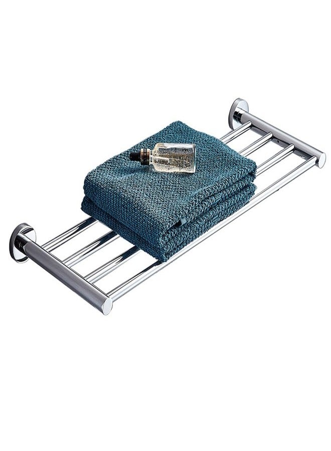 MINGFANITY 2-Tier Towel Racks for Bathroom Wall Mount, Bath Towel Holders for Toilet Kitchen Double Towel Hanger, 30 inch Towel Shelves Stainless Steel, Polished Finish - Image 3